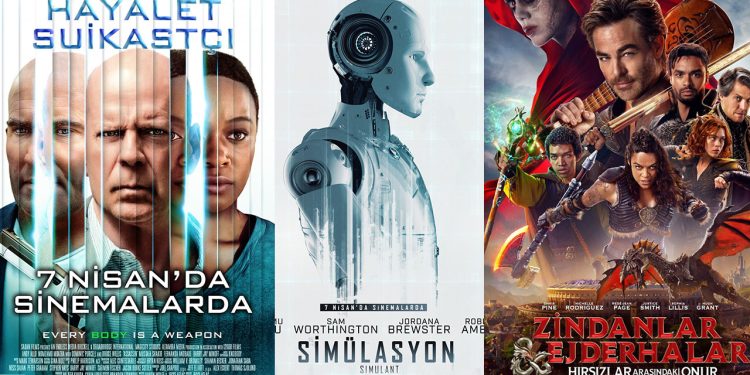 7 Nisan Cuma günü vizyona girecek yeni filmler