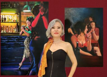 Gülhan Aktuğ Eren’in eserleri İngiliz Sanatseverlerle Londra’da buluşuyor.