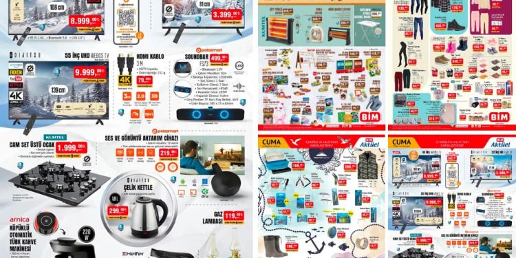 Bim 12 Ocak 2024 Kataloğu yayınlandı, 3 Farklı Televizyon Modeli Geliyor!