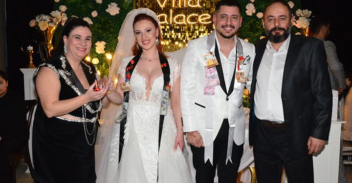 Alaattin-Fatma Ergün çifti dillere destan bir düğünle dünyaevine girdiler