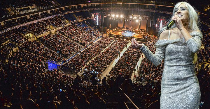 Yıldız Tilbe kariyerinin 30’uncu yılını Ülker Sports Arena’da 10 bin kişiye verdiği dev konserle kutladı